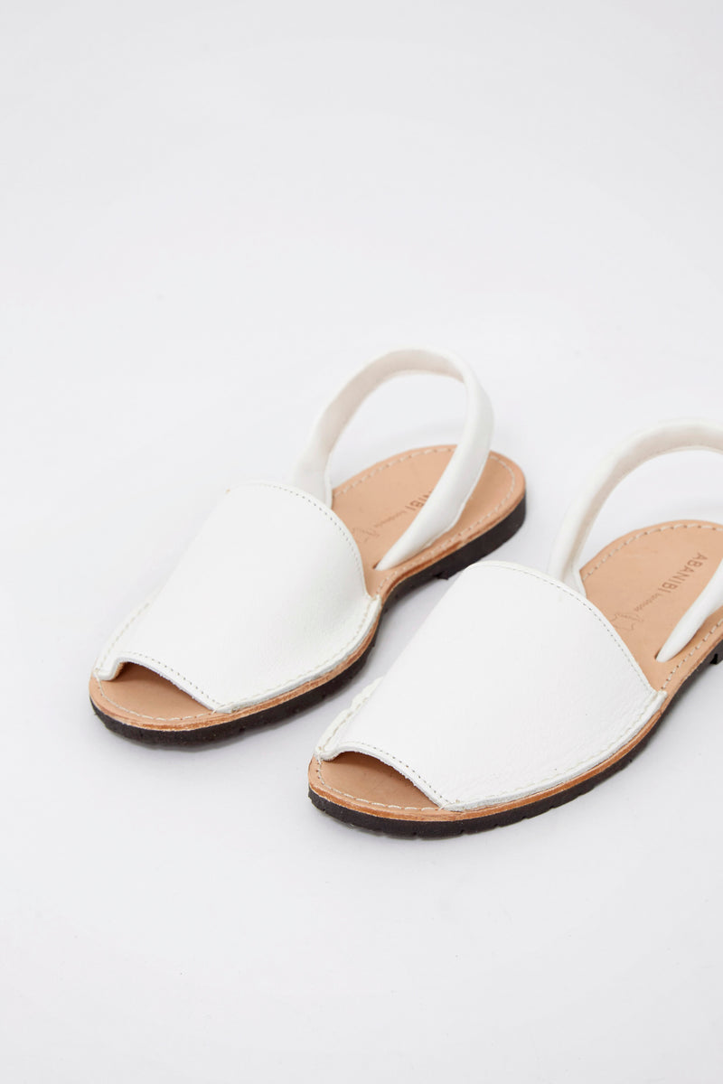 White Quartz Sandals