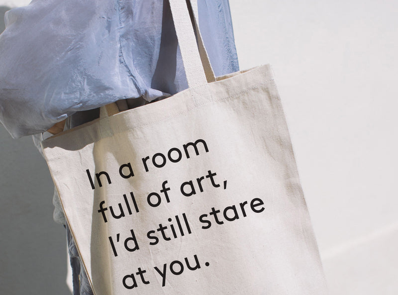 In a Room Full of Art Tote Bag